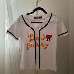 Bad Bunny baseball Jersey size medium